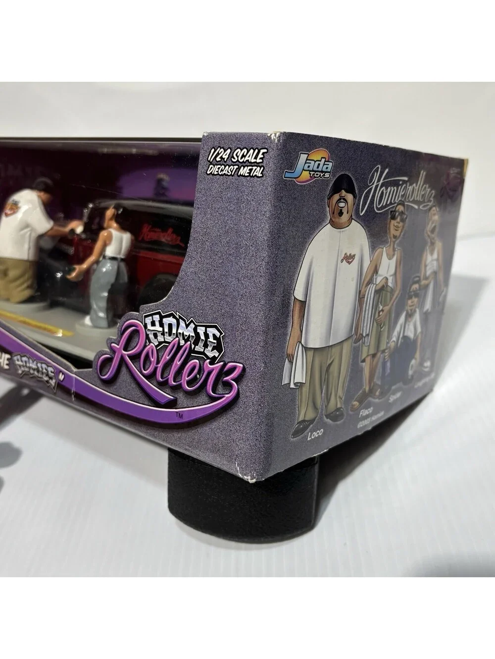 Jada Toys Homie Rollerz 39’ Chevy Delivery Lowrider 1:24 & Figures NIB 2003